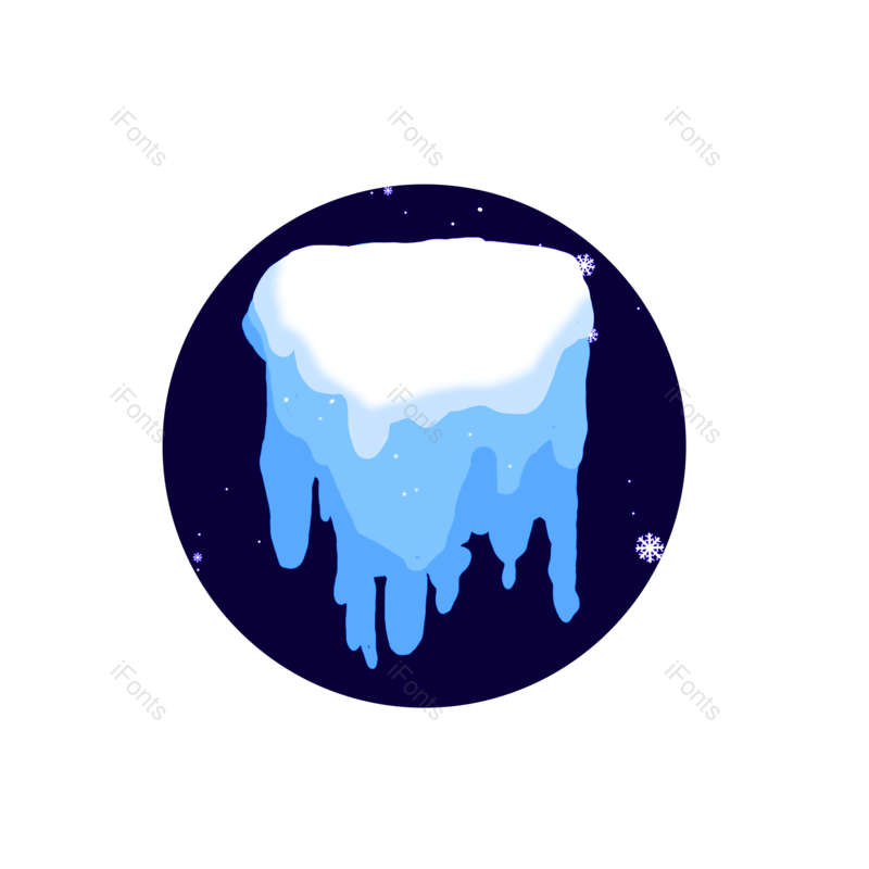 积雪图片,元素,PNG,免抠素材